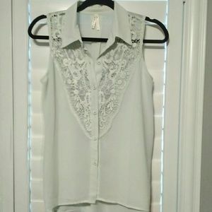 NWOT , button down blouse